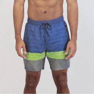 SPYDER Blue Swim Shorts Mens Sizes S M L XL 2XL Quick Dry UPF 30+ Boxer Lined